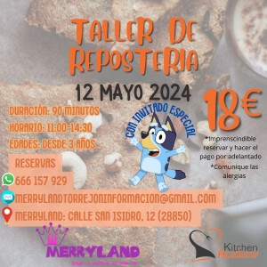 TALLER DE REPOSTERIA